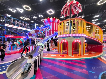 8000 Sqm Indoor Playground Project Multi Attraction Family Entertainment Center for Shopping Mall Play Center
