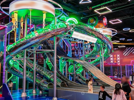 Large-Scale Indoor Family Entertainment Center | Turnkey Design & Manufacturing Solution