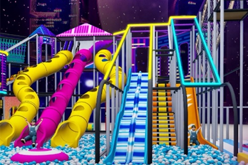 Cyberpunk Theme Indoor Playground Equipment One-Stop Supplier from China