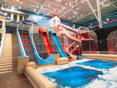 Customize Winter Theme Indoor Adventure Park
