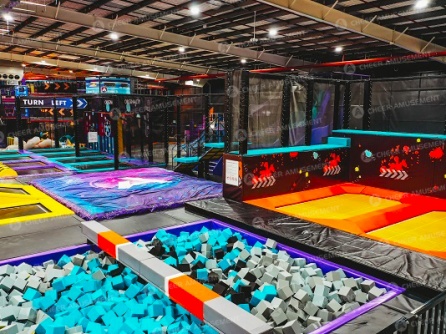 Custom Trampoline Park and Sports Park Equipment for All Ages