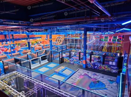 All-in-One Indoor Adventure Park Trampoline Park