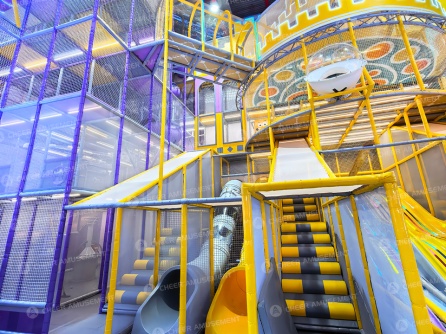 Soft Play Area In Commercial Indoor Playground