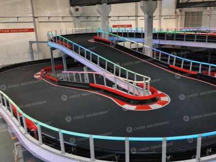 Professional Go-Kart Track Builder for Multi-Level Indoor Karting Track Design and Construction