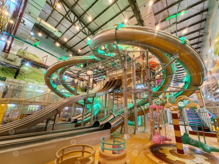 Turnkey Indoor Playground Solution in Indonesia | 2000 Sqm FEC by Cheer Amusement®