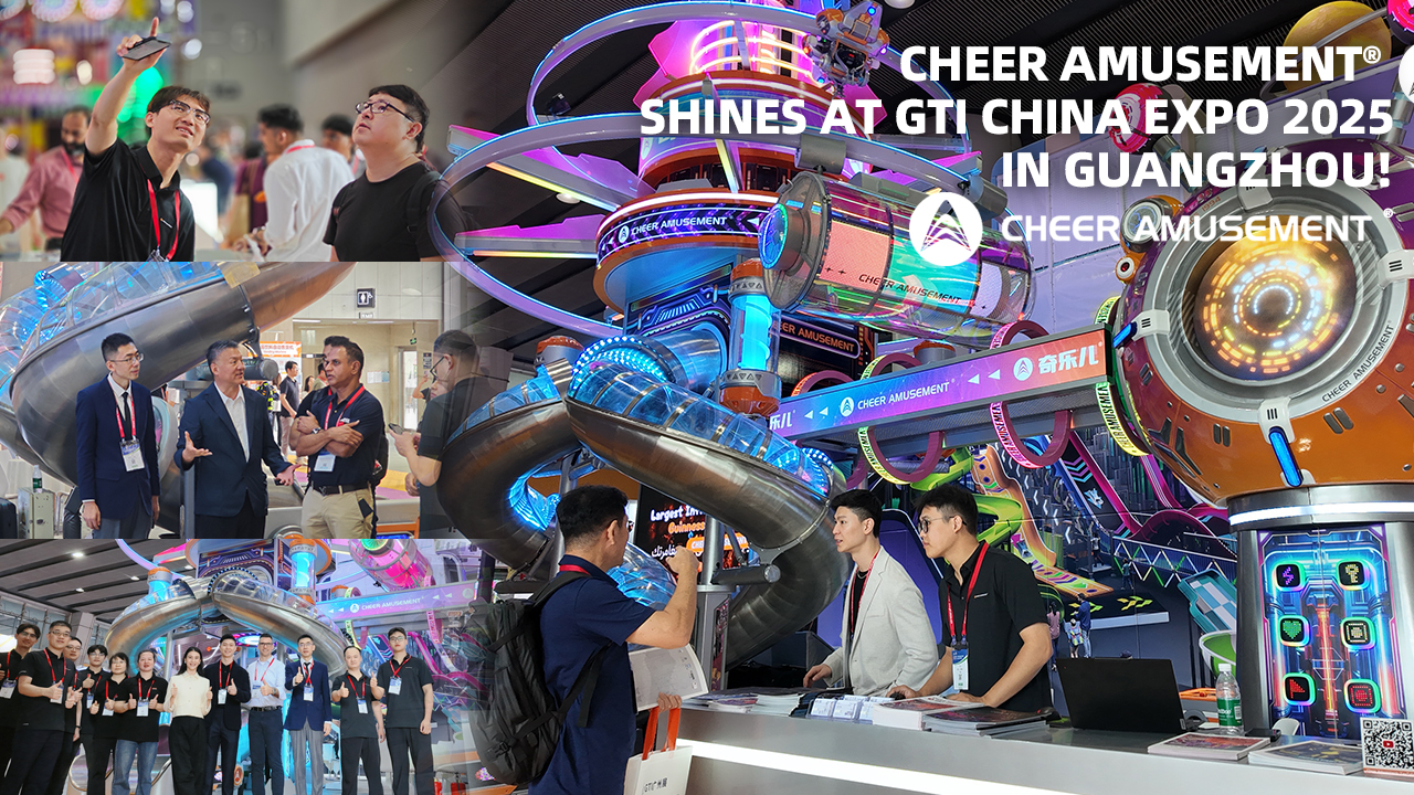 Cheer Amusement® Shines at GTI China Expo 2025 in Guangzhou